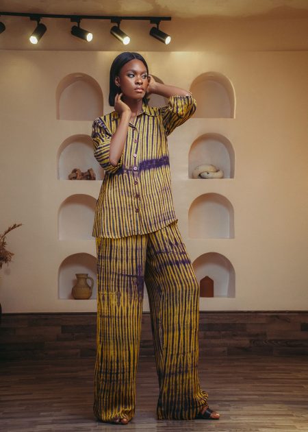 Adire pant set