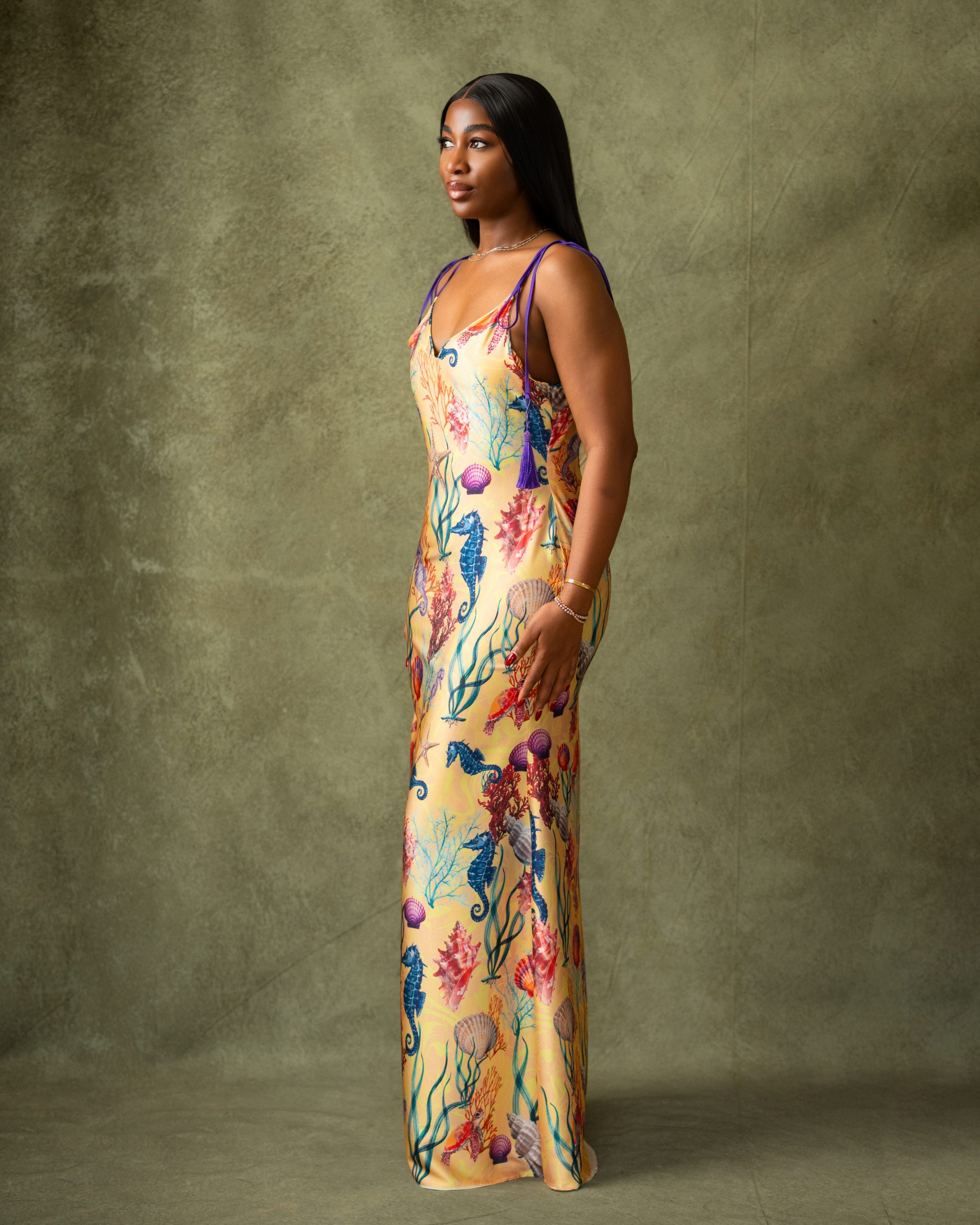 Sunlit sand dress - Image 2