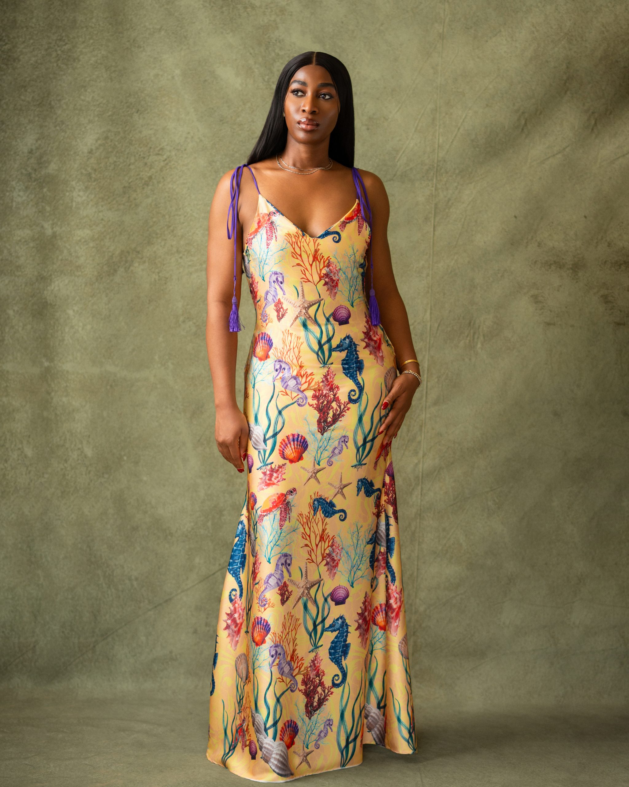 Sunlit sand dress - Image 3