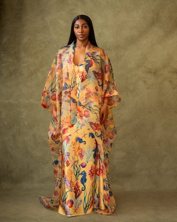 Sunlit sand dress set
