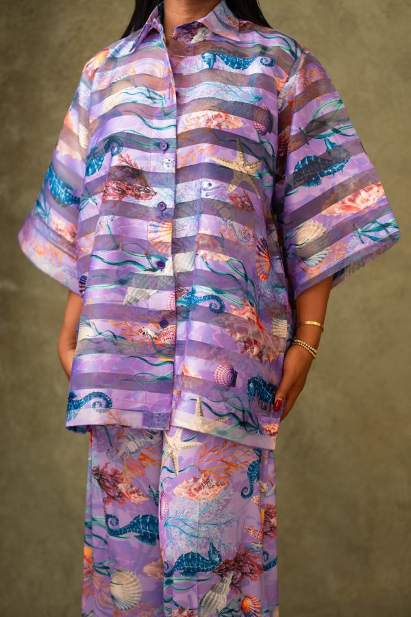 Lavender tide shirt